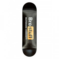 Дека для скейтборда BroStuff - Brohub Black 8.25
