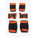 Комплект защиты Los Raketos COMBI LRK-006 Black/Orange M